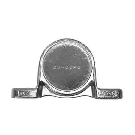 Ami Bearings SINGLE ROW BALL BEARING - 17MM STAINLESS X-NARR ECC COLL STAINLESS PLW BLK OPN/CLS COV MUP003CE